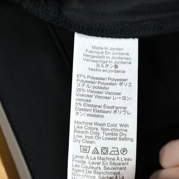 NWT J.Crew Factory The Tall Slim-Fit Full-Length Trouser Dress Pant Black 6 Tall - Picture 7 of 8